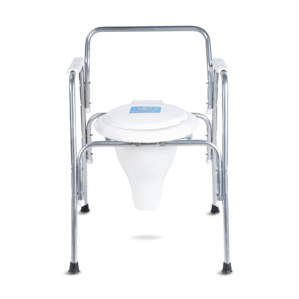 Fixed Aluminium Commode Toilet Seat – Shakhes-Teb Co.